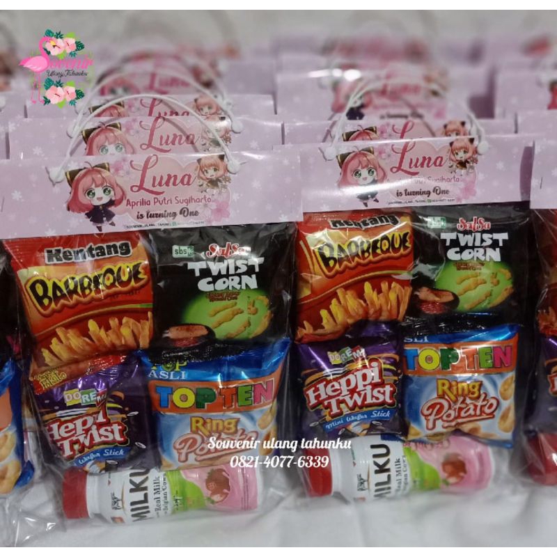 

snack ultah 30pcs