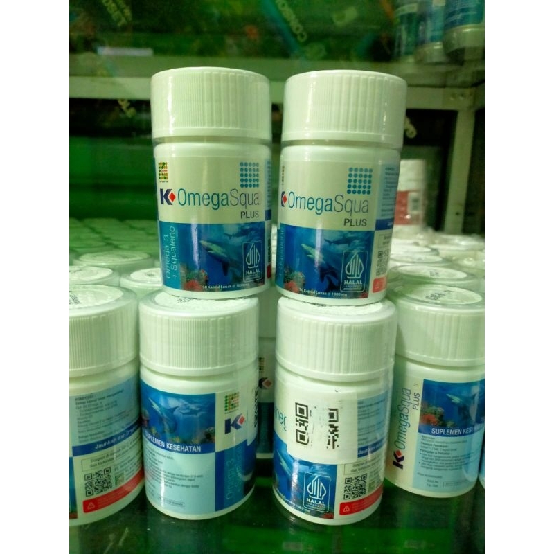 K omegasquad suplemen multivitamin Omega squad plus asli 100%