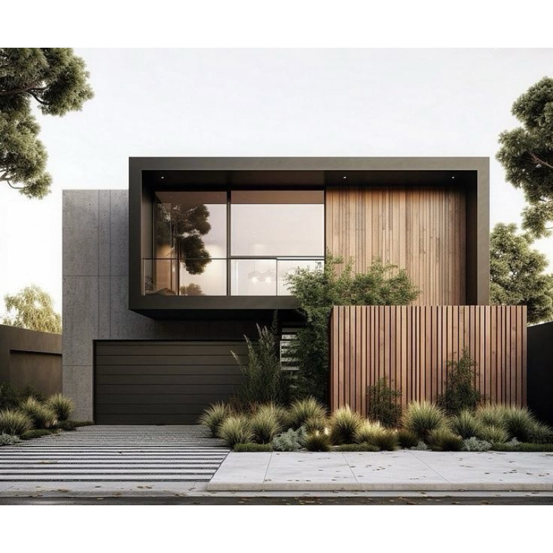 Desain Arsitektur Rumah Modern + DED Terjangkau