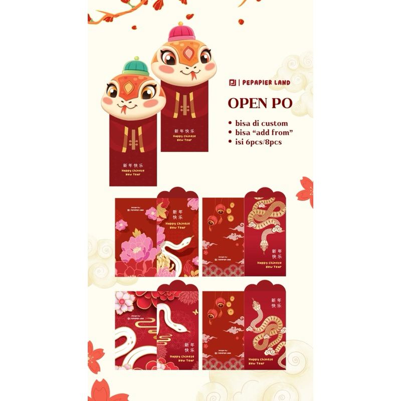 

custom angpao 2025, angpao shio ular, chinese new year, amplop, angpao