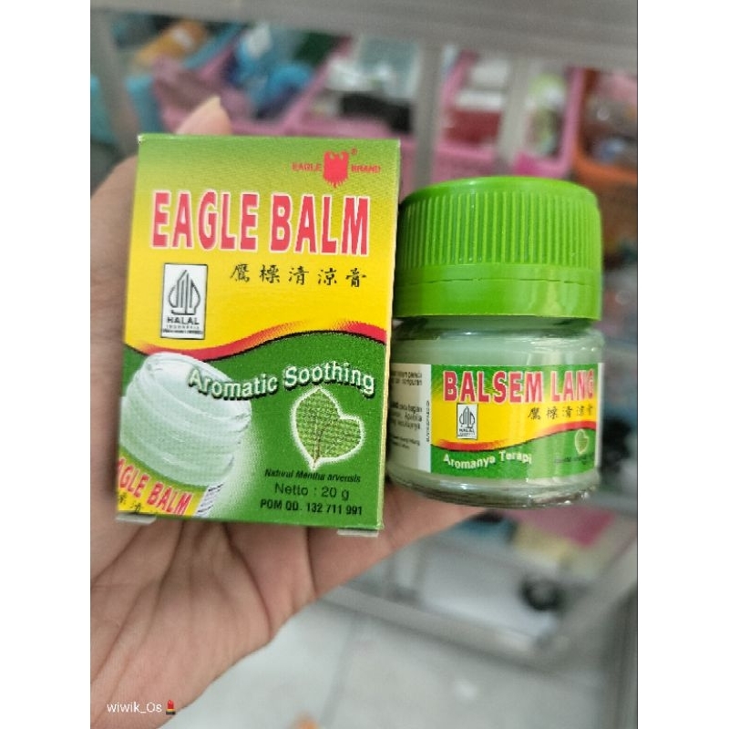 BALSEM LANG CAP LANG 20 GRAM / BALSEM GOSOK LANG