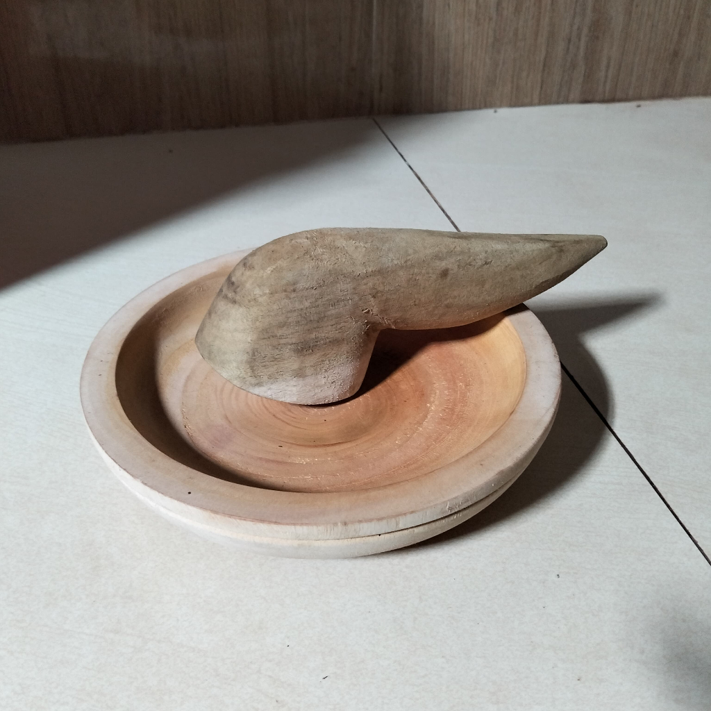 COBEK KAYU MAHONI JUMBO 20CM