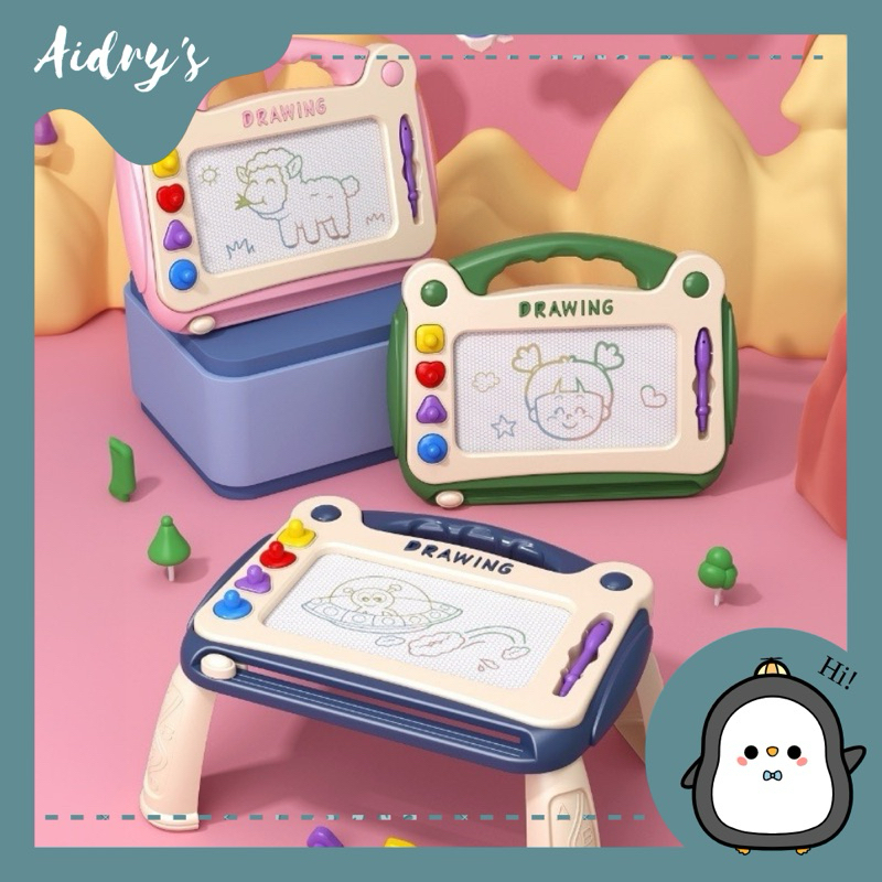

❤️ AIDRY’SLOVE ❤️ DRAWING BOARD MAGNETIC | MEJA BELAJAR GAMBAR MAGNETIK | PAPAN GAMBAR ANAK