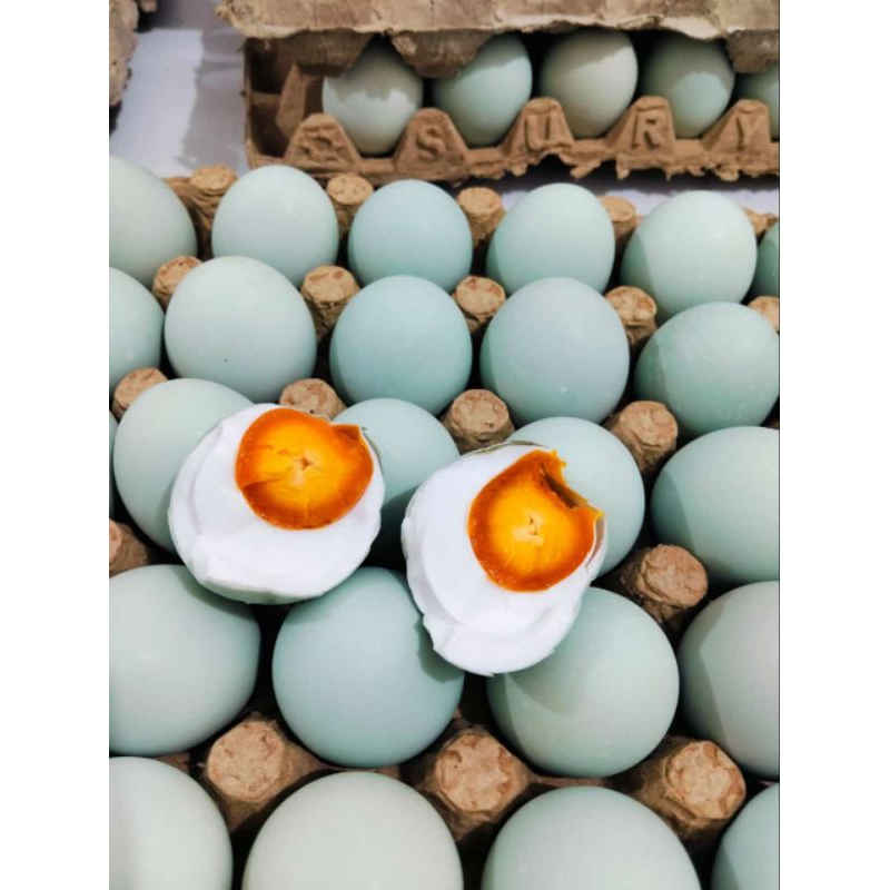 

TELUR ASIN NA Gurih, Masir, 100% fresh, dengan olahan tradisional.