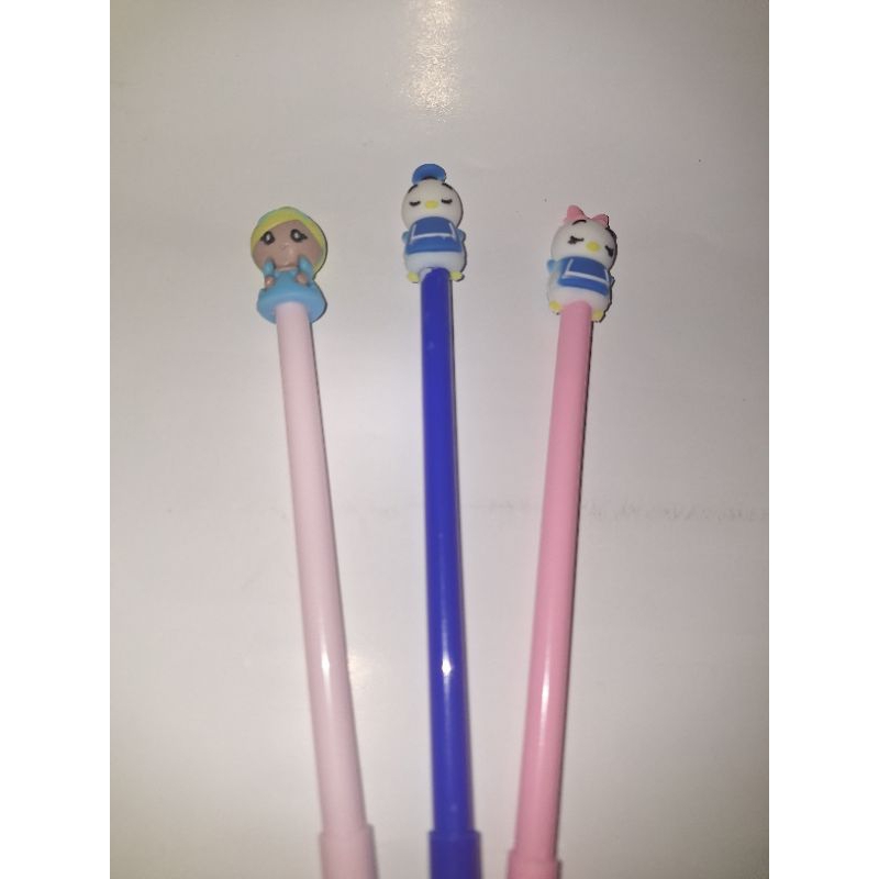 

Pulpen Tinta Kepala Boneka Kartun Lucu Imut Colourful