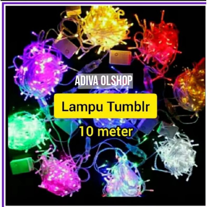 ADIVA OLSHOP Lampu Tumbler LED 10 meter