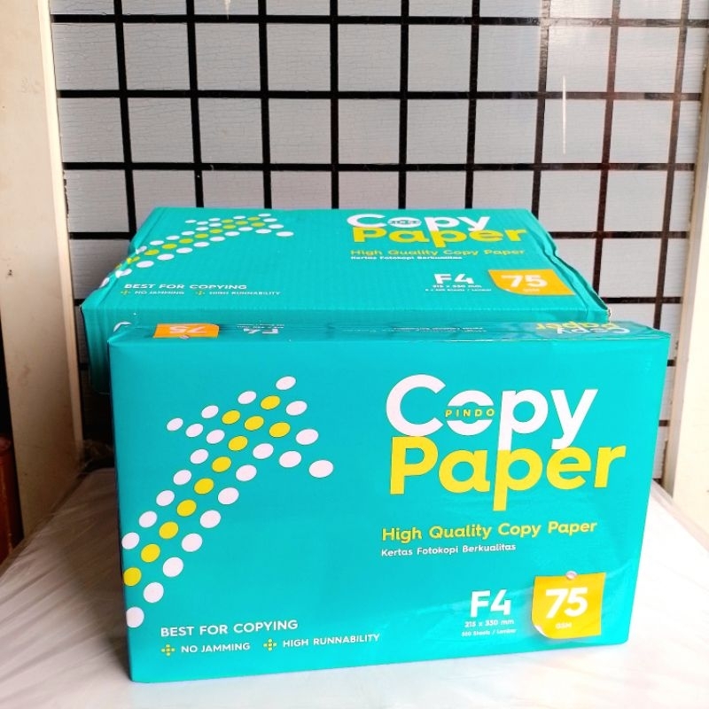 

ghg Kertas Hvs F4 CPB 75gr ( Dus 5 Rim ) [ Orinal ]