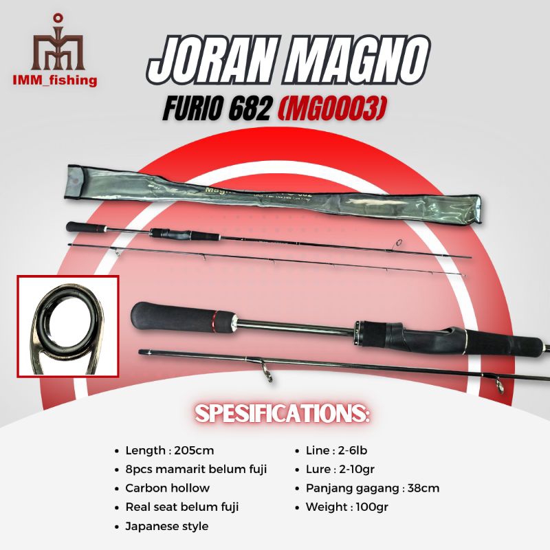 JORAN MAGNO FURIO | Tongkat Pancing | Fishing Rod