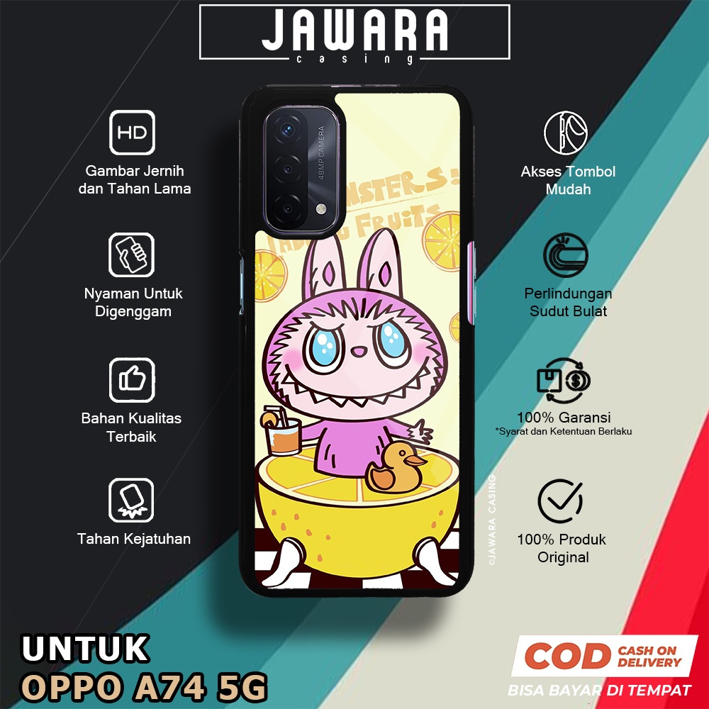Case Oppo A74 5G Casing Oppo A74 5G [LBBU] Premium Case Glossy Case Hp Oppo Jawara Casing Hp Oppo A7