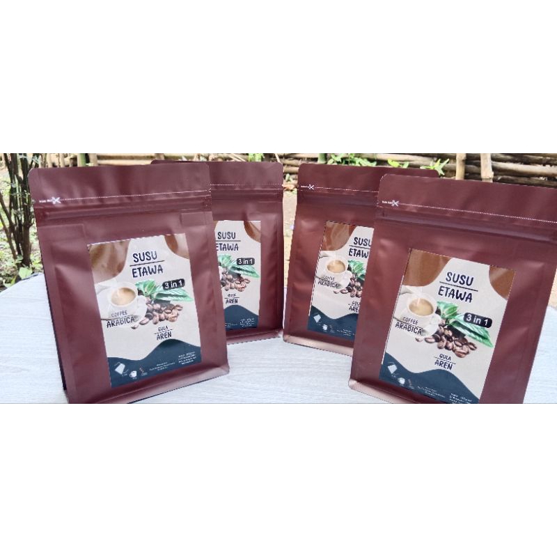 

kopi Arabika susu Etawa gula aren/Arabika gayo/susu Etawa/gula Aren