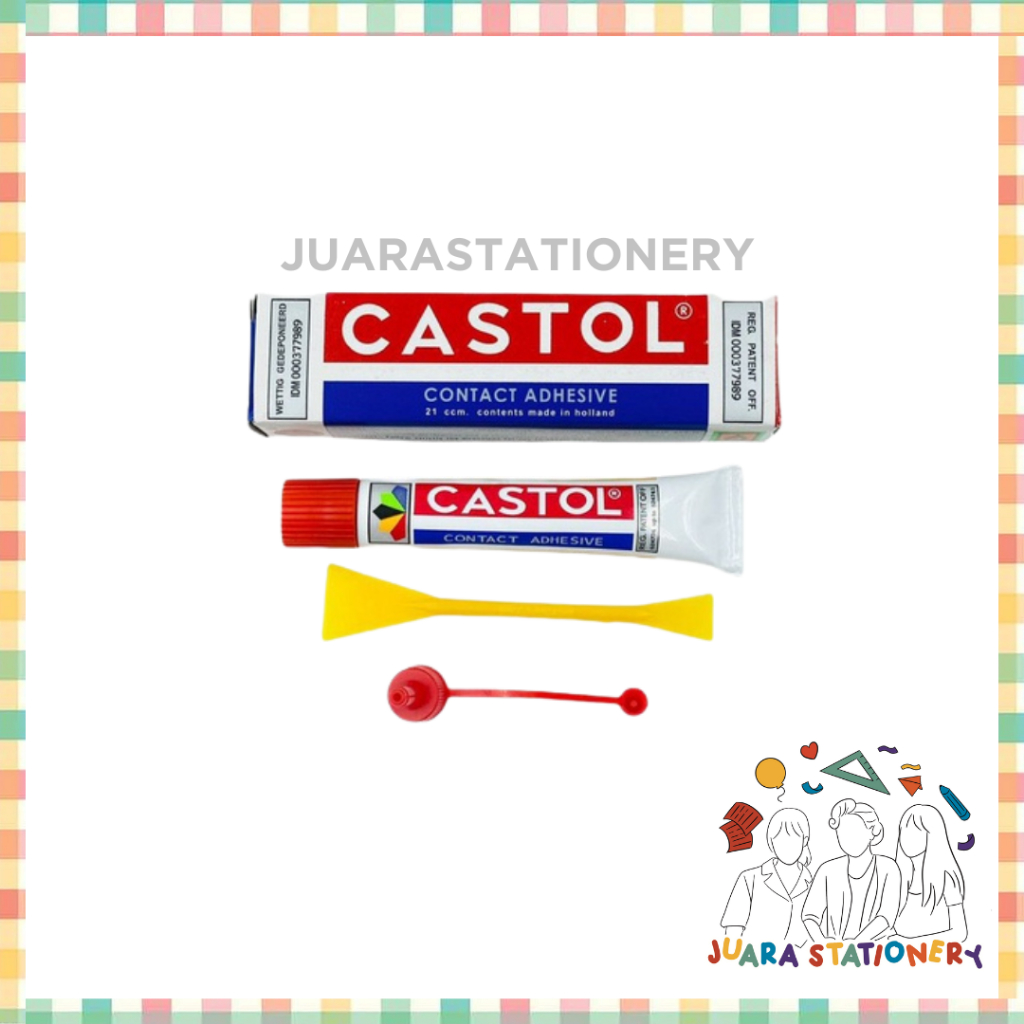 

Lem Castol Kecil (696) / Lem Serba Guna Castol Mini 14cc