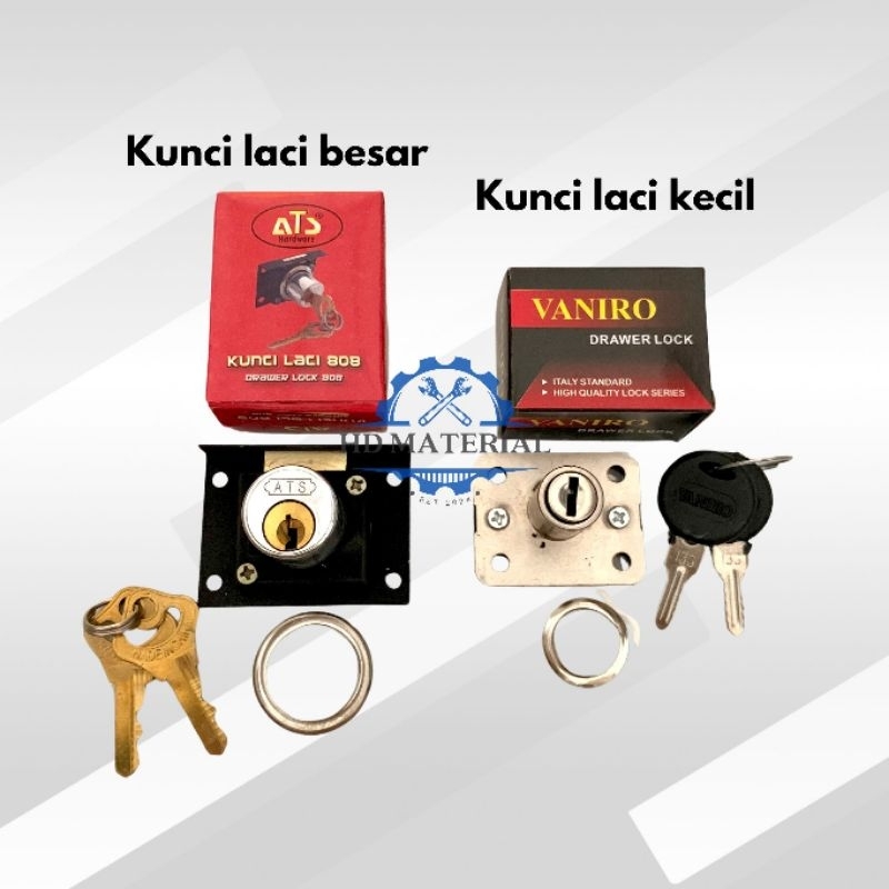 Kunci Laci / Kunci Lemari / Kunci Loker / Kunci Laci Besar Kecil / Kunci Lemari Besar Kecil