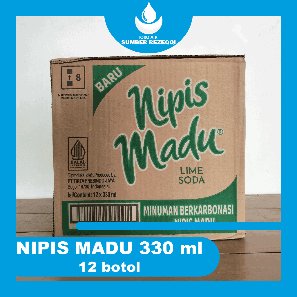 

NIPIS MADU 330 ml (12 BOTOL) MINUMAN SODA