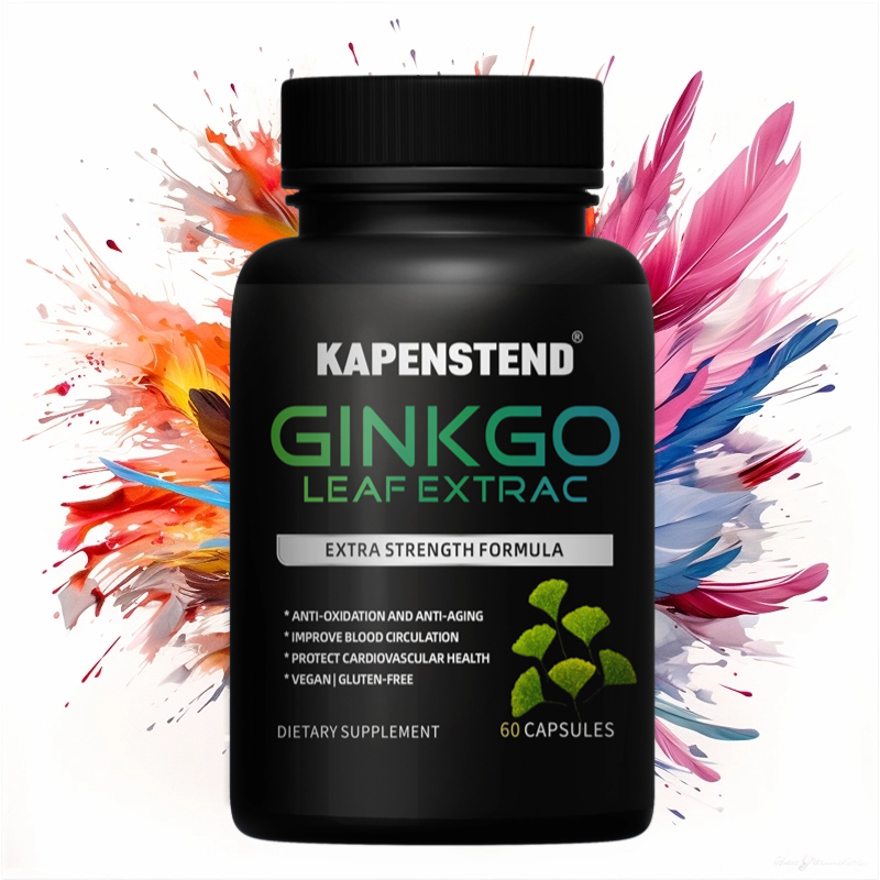 KAPENSTEND Ekstrak Ginkgo Biloba, Penguat Memori, 200mg, 60 Tablet