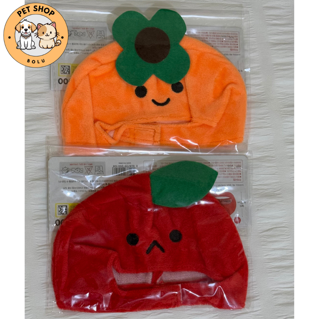 Topi anjing kucing topi lucu untuk anjing kucing topi anabul aksesoris anjing kucing topi karakter u