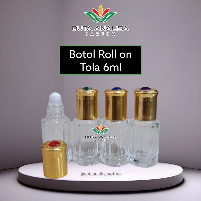 botol roll on tola 6ml