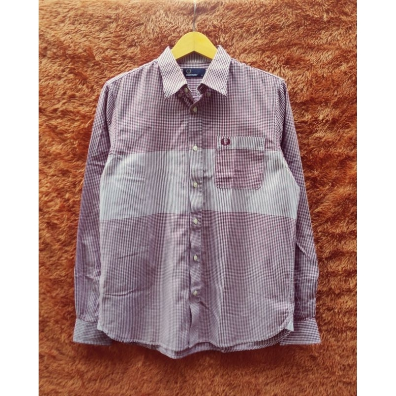 kemeja fred perry