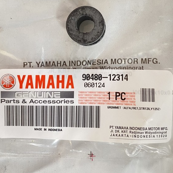 Karet Grommet Spakbor Depan Yamaha Jupiter Z, F1ZR, Vega ZR  90480-12314