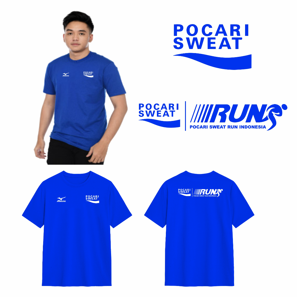 KAOS POCARI SWEAT RUNNING INDONESIA