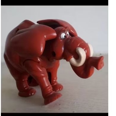 happy meal gajah tarzan tantor second preloved toys action figure mainan mcd