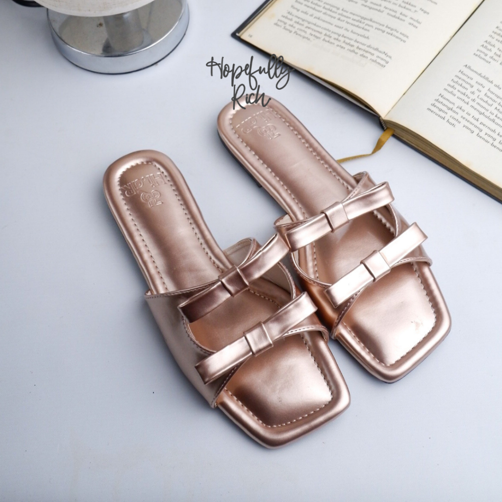 Hopefully rich sandal wanita teplek