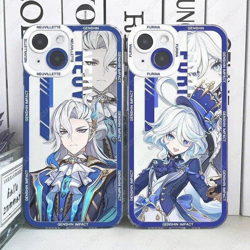 Case Anime genshin impact For All type handphone SAMSUNG VIVO OPPO REDMI REALME INFINIX IPHONE - ANI
