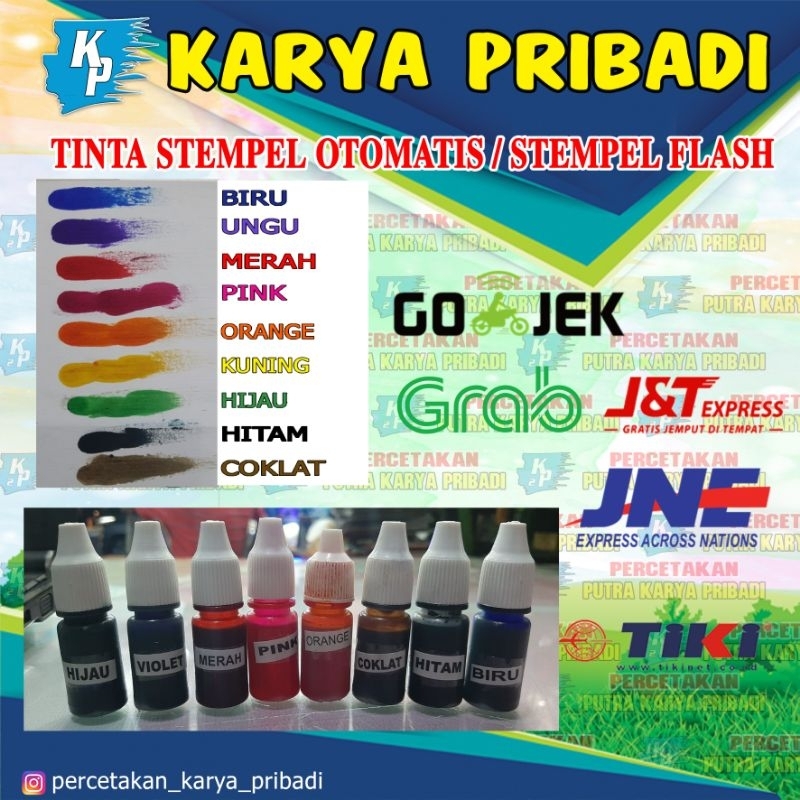 

tinta stempel, tinta stempel otomatis 5ml