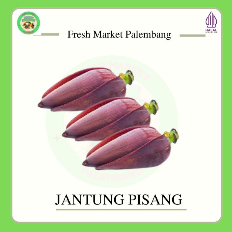

Jantung pisang kepok 1 pcs -Fresh Market Palembang-