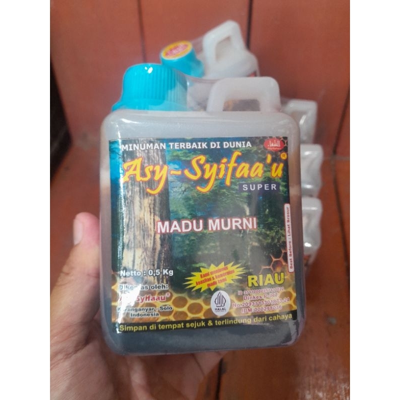 

MADU HUTAN ASLI/MADU HUTAN MURNI/MADU HUTAN RIAU/MADU HUTAN BERKUALITAS BAIK ISI 500 Gram