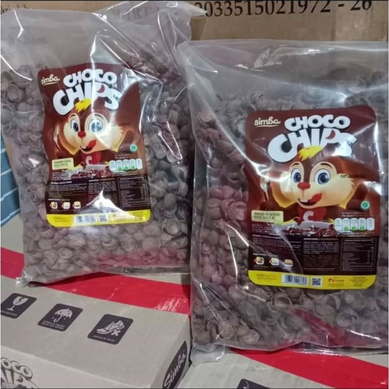 

CHOCO CHIPS SIMBA RASA COKELAT DAN STAWBERRY