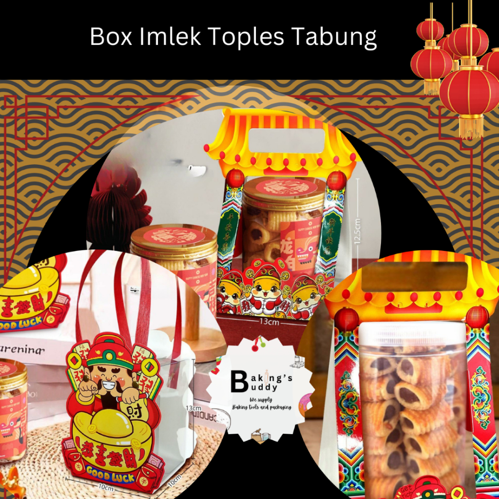 

Box Kotak Imlek Toples Tabung Toples Jar