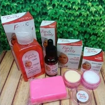 paket hemat fair& lovely//fair lovely sabun toner siang malam serum
