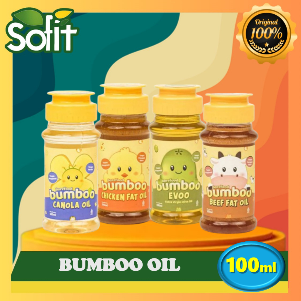 

Bumboo Minyak Mpasi - Beef Oil - Chicken Oil - Canola Oil - Evoo Oil - BB Booster - Fat - Sofit