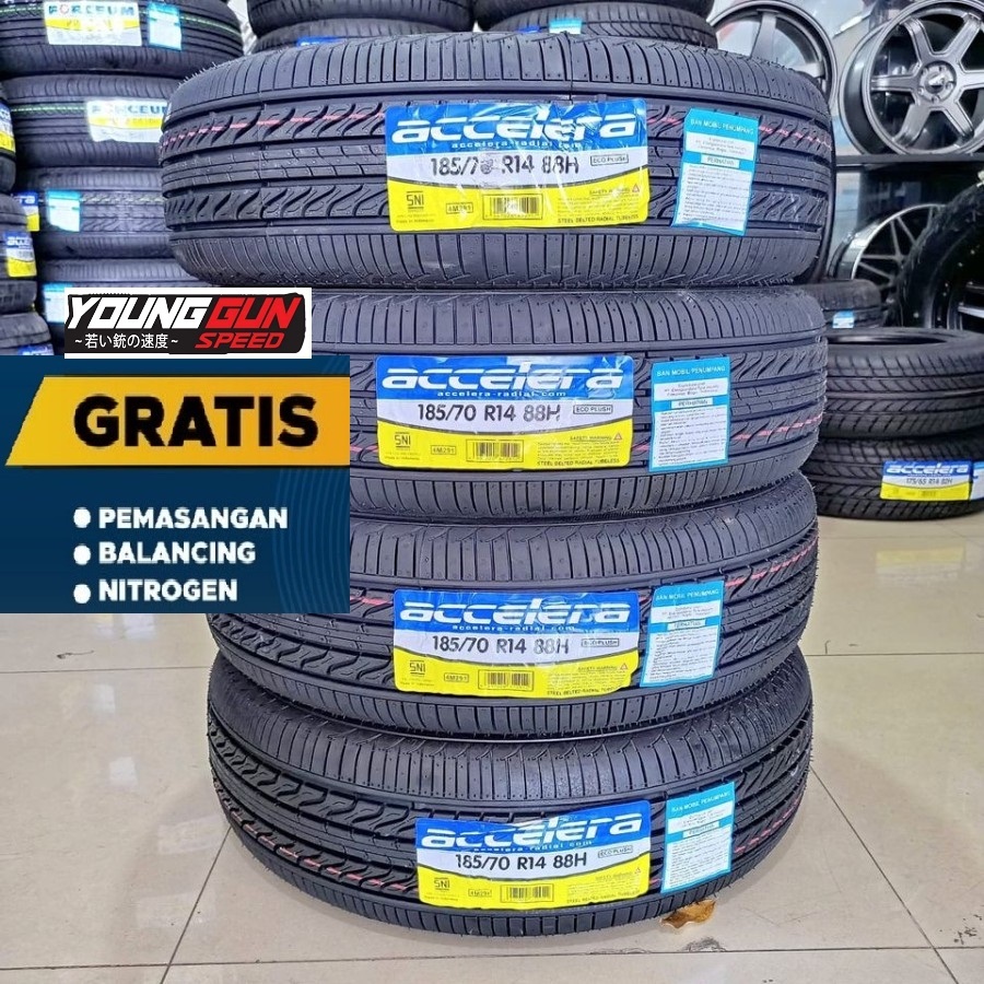 Ban Mobil Accelera Eco Plush 185/70 R14 Semarang Ring 14