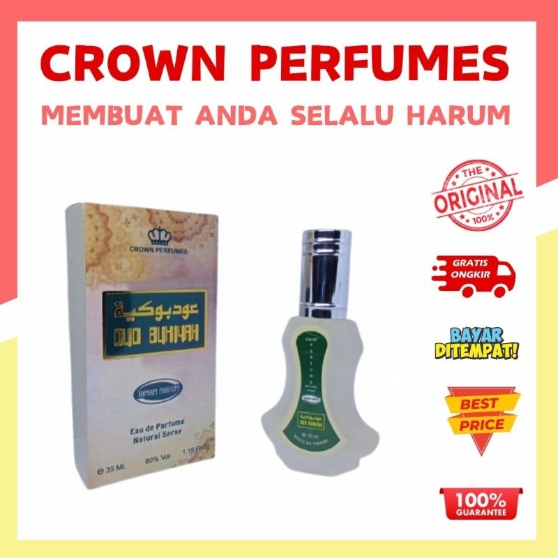 Parfum Spray 35ml Aroma OUD BUKIYAH Original