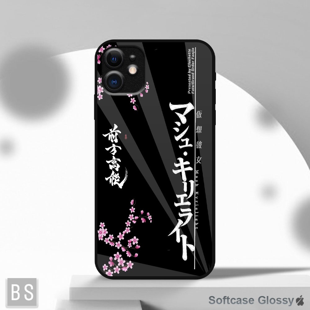 [ AF30 CHINESE WRITING ] Softcase Glossy Iphone 11 12 13 14 15 Pro Max Mini X XR 7 8 9 Case Premium 