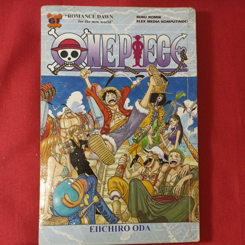 Komik One Piece 61(tidak segel/second hand)