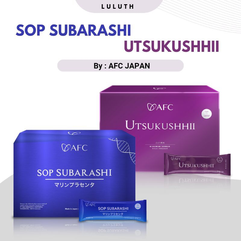 (SHARING) ECER SOP SUBARASHI UTSUKUSHHII SATUAN AFC JAPAN