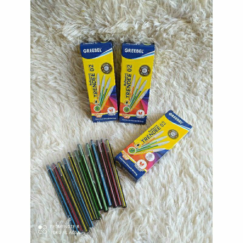 

Bolpoin//Pulpen//Bolpen Trendee 02 Hitam ( 1pcs )