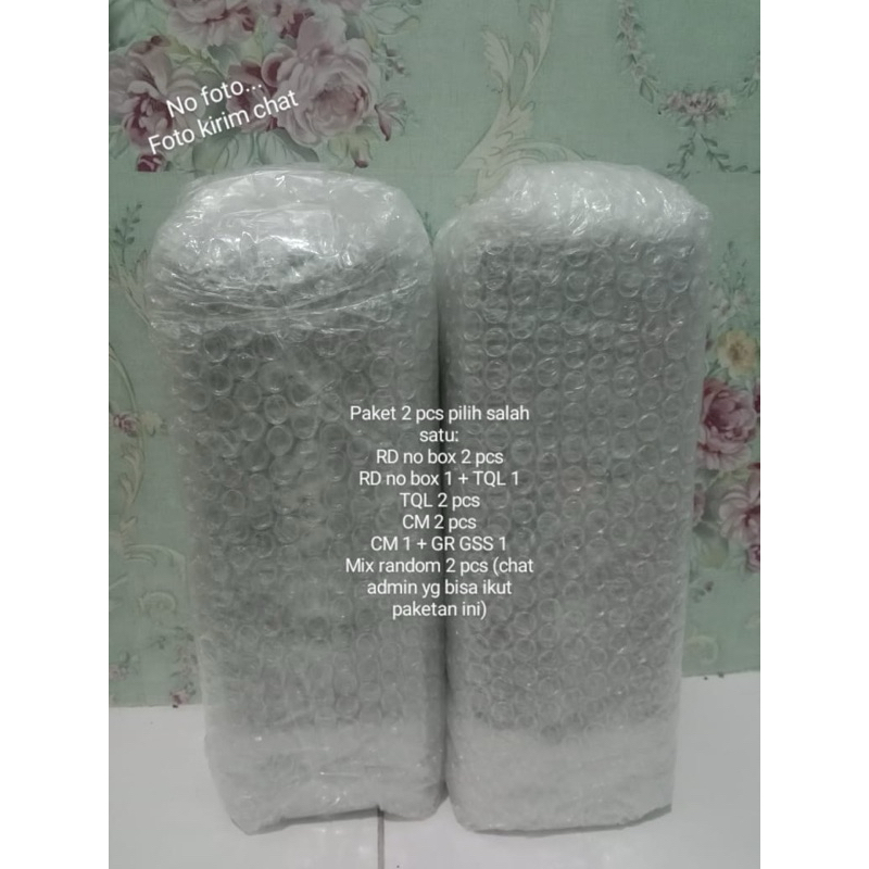 

paket hemat 2 pcs ( chat admin / kirim foto yang mau di pesan)