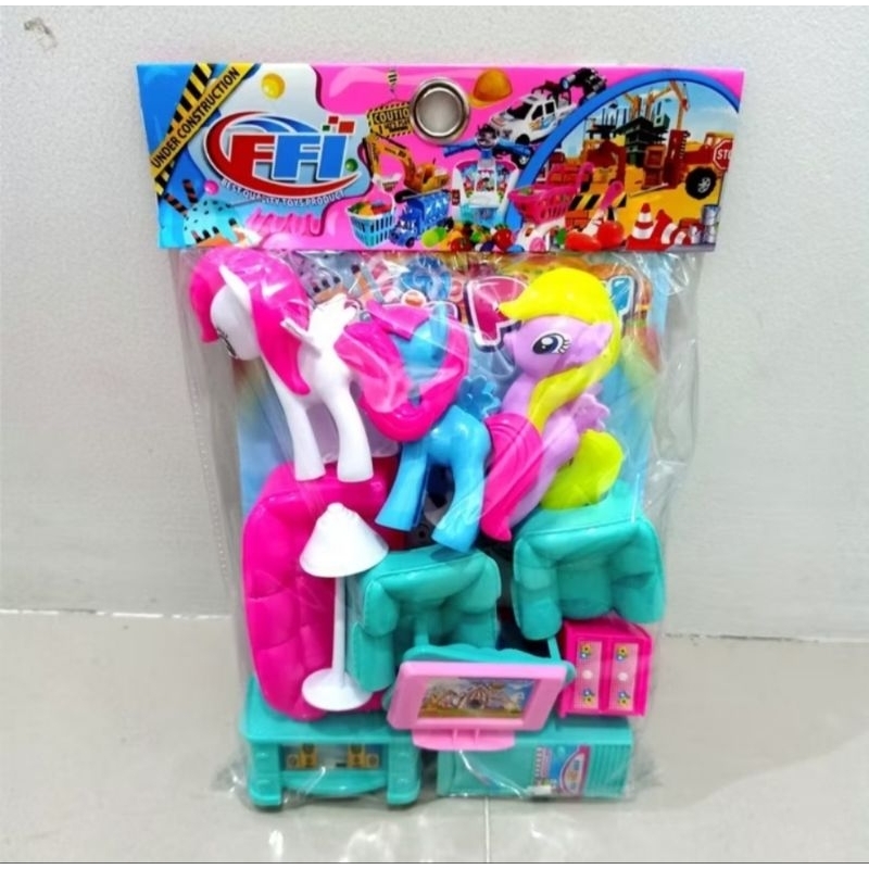 MAINAN ANAK RUANG TAMU+KUDA PONI FI 557