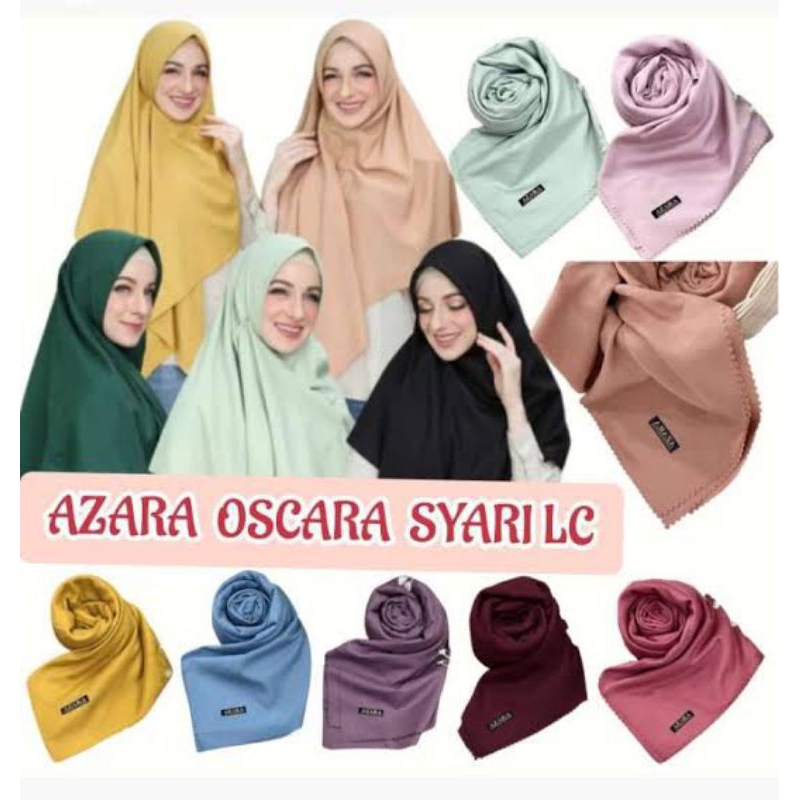 Kerudung Hijab Oskara Azzara Kerudung Simple Syar'i
