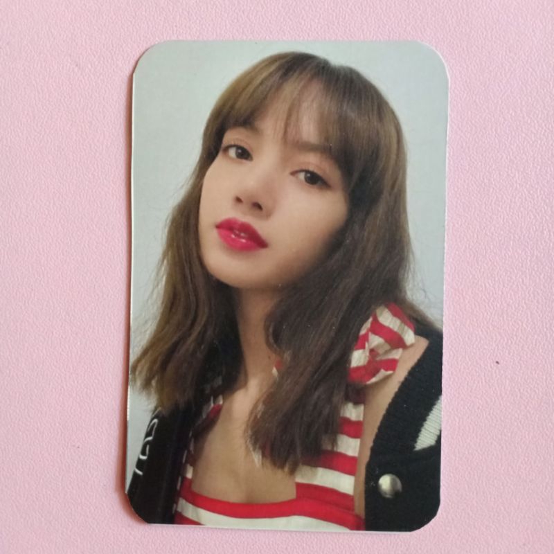 photocard blackpink Lisa unofficial