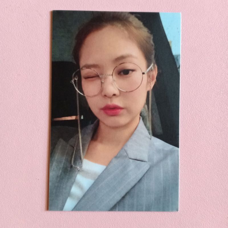 photocard blackpink jennie unofficial