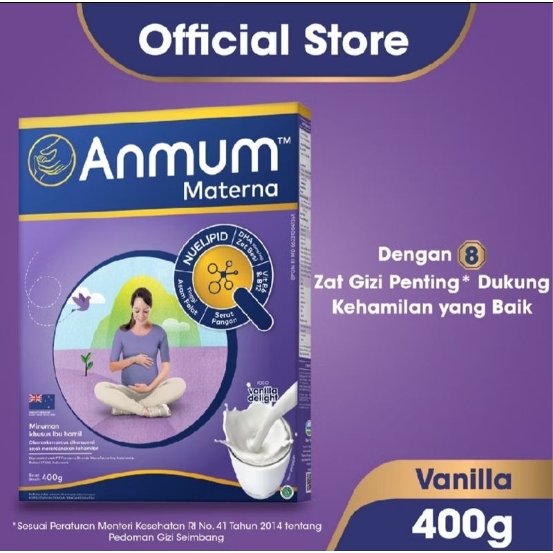 

Anmum Materna Vanilla 400 gr , Exp Juli 2025