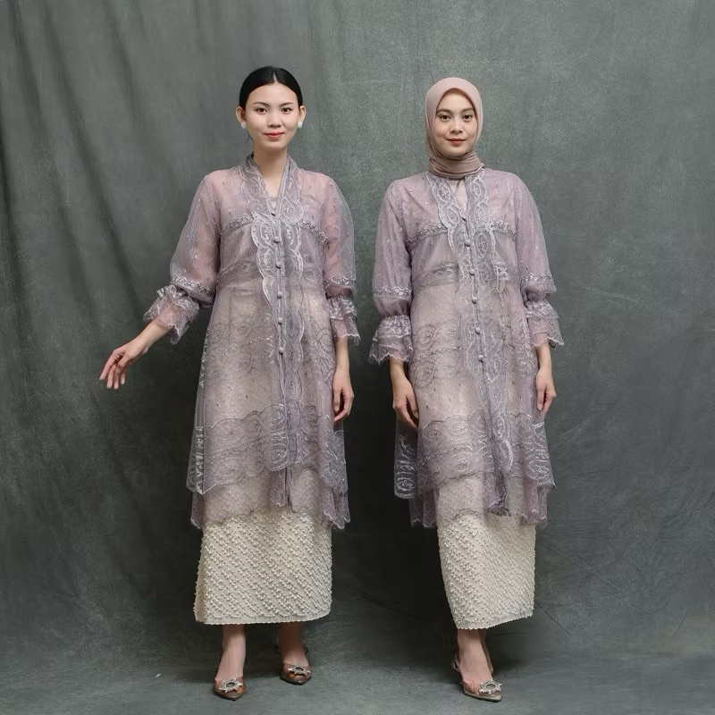 Sewa Dress / Rent Dress Ayuna Mauve by Luxxe Studio