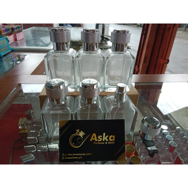 BOTOL PARFUM KOSONG 50 ML DRAT