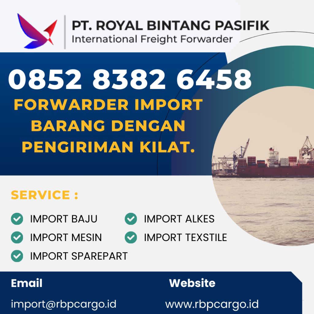 Forwarder impor barang elektronik