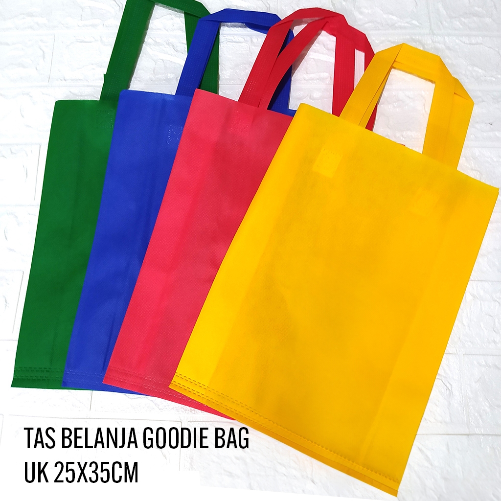 

[25X35CM] Tas Souvenir Goodie Bag Tas Spunbond Tali Kantong Belanja