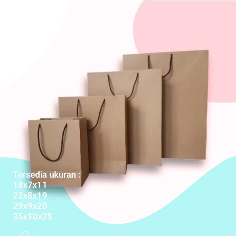 

Paper bag Polos UK 18x17x11, 22x8x19, 35x10x25